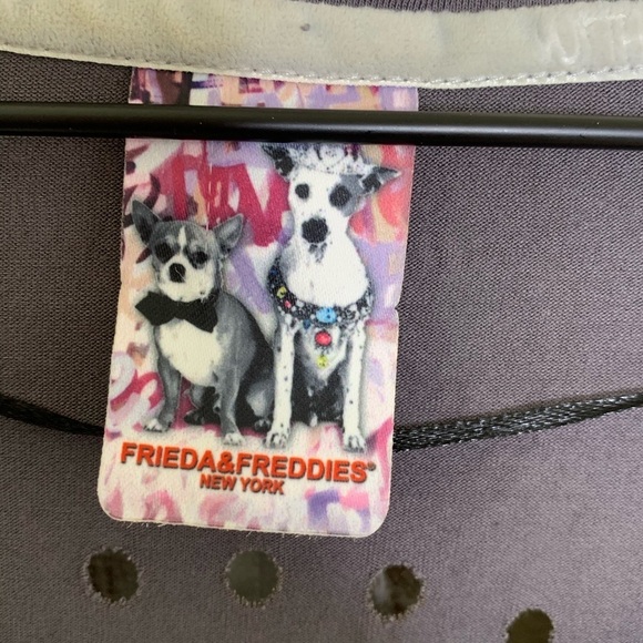 Frieda & Freddies Laser Cut Camo Skull Long Sleeve - Picture 4 of 10